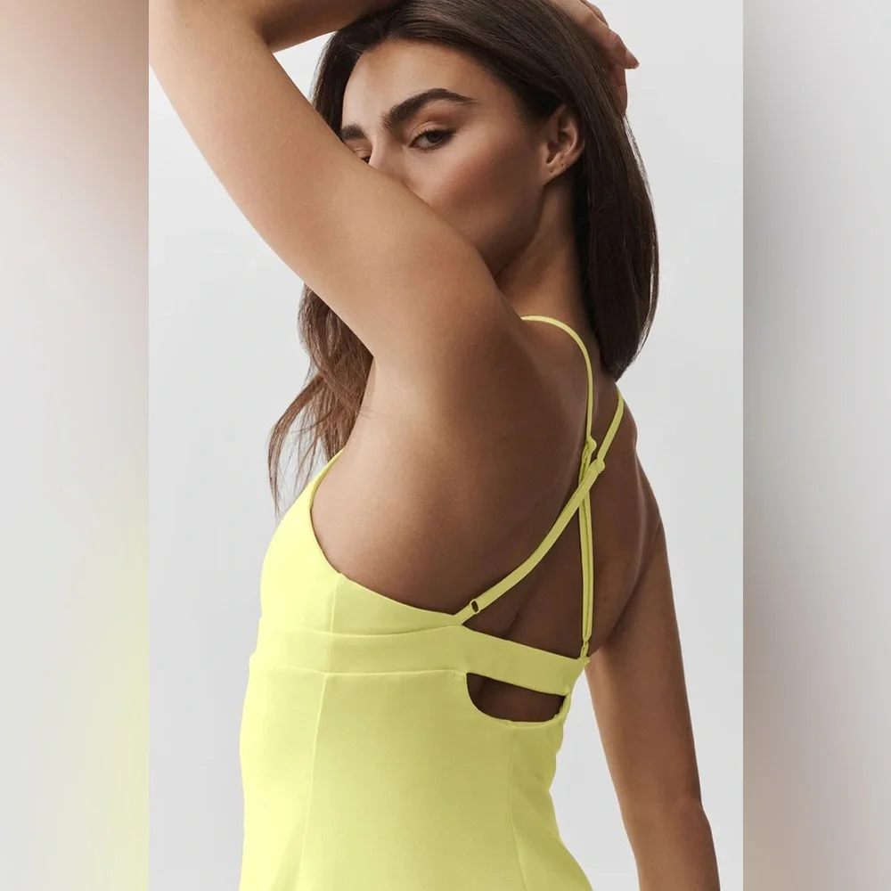 Alo Yoga Airbrush Splendor Dress Sunshine XXS